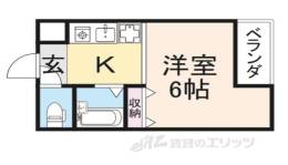 メルシー幸２間取り図面