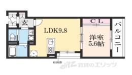 メゾン・ド・クレール西大路間取り図面