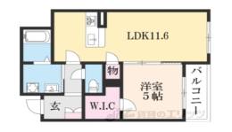 シャーメゾン引土間取り図面