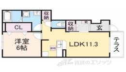 チェリーブローテ常間取り図面