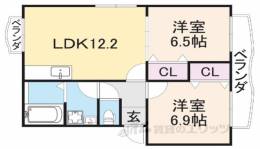 ポミエール・パージ間取り図面