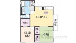 ＥＡＳＴ　ＮＯＮＡＭＩ六番館間取り図面