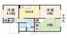 エスペランサＢ棟間取り図面