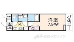 カーサ・ユニゾン間取り図面