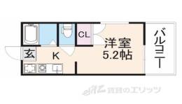 コーポＭｏｎｅ間取り図面