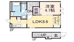 グランドパレスＡＴ間取り図面
