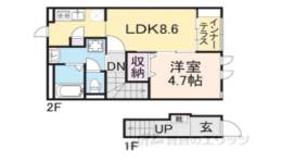 グランドパレスＡＴ間取り図面
