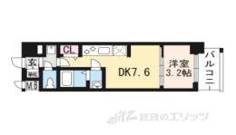 プレサンスTHE KYOTO吉祥院間取り図面