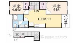 サニーレジデンスＢ間取り図面