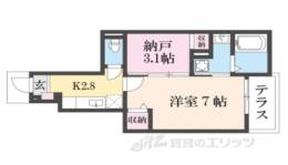 フロール南彦根間取り図面