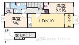 メビウス間取り図面