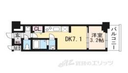 プレサンスTHE KYOTO 吉祥院間取り図面