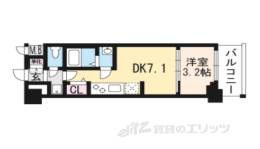 プレサンスTHE KYOTO吉祥院間取り図面