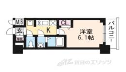 プレサンスTHE KYOTO吉祥院間取り図面