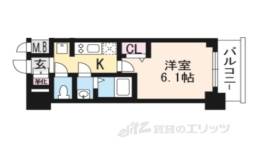 プレサンスTHE KYOTO吉祥院間取り図面