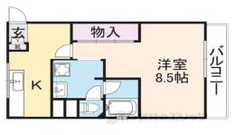学園南ハイツ間取り図面
