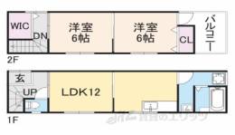 貸家間取り図面
