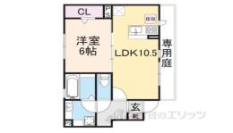 ラフィーネ四条大路間取り図面