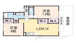 ラークハイム２間取り図面