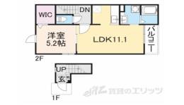 アルバ彦根１間取り図面