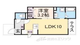 アルバ彦根１間取り図面