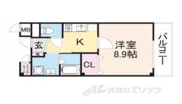 セレーノ東生駒Ｂ棟間取り図面