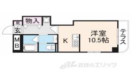 ＬＡ　ＲＩＶＩＥＲＥ　ＯＫＡＭＯＴＯ間取り図面