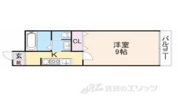 ＬＡ　ＲＩＶＩＥＲＥ　ＯＫＡＭＯＴＯ間取り図面