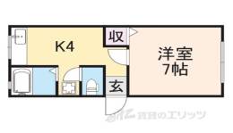 浅井西ハイツ間取り図面