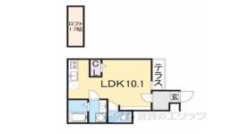 あんしん＋走谷08-1030間取り図面