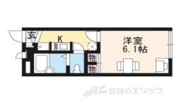 レオパレスハイランド３間取り図面