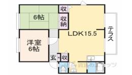 カパーナ阪下　Ｃ間取り図面