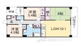 ＧＳハイム生駒間取り図面