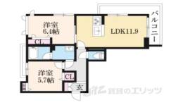 シャーメゾン　Ｖｉｓｔａ間取り図面