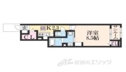 アメニティプラザ朱雀２間取り図面