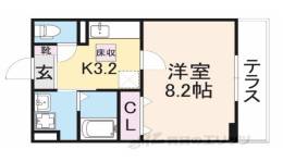 ハーベスト１間取り図面