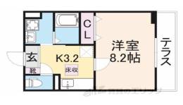 ハーベスト１間取り図面