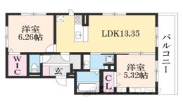 サージュ大和郡山間取り図面