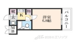 ダイアパレス京都・祇園間取り図面