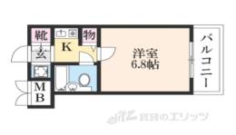 ダイアパレス京都・祇園間取り図面