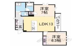 シャーメゾンＫ四条大路間取り図面