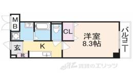 ヴェルドミール間取り図面
