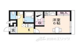 レオパレスインフォレスタ２間取り図面