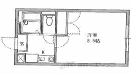 レオパレスエスパールビラ間取り図面