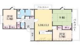 アミティ光台4号棟間取り図面