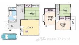 貸家間取り図面