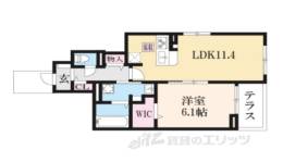 クレメント並河間取り図面