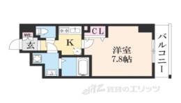 アドバンス京都デタンデュ間取り図面
