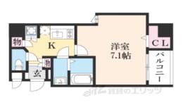アドバンス京都デタンデュ間取り図面