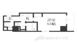 アドバンス京都デタンデュ間取り図面